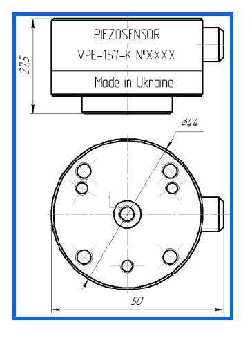 Схема габаритов VPE-157K
