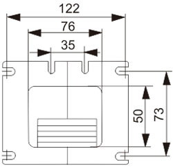 Рис.1. Габаритный чертеж вентилятора MRT WPA-X2