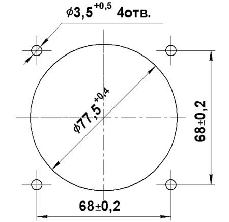 Схема крепления вольтметра ЭВ120У