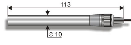Размеры электрода ЭЛИС-121NO3
