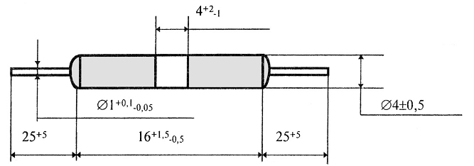 Размеры конденсаторов КТП-2б