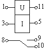 Рис.2. Схема подключения реле