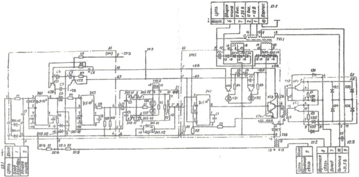 Рис.1. Электрическая схема усилителя Б-12.647.60