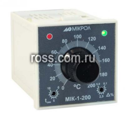 Двухпозиционный температурный регулятор МИК-1-200 фото 1