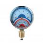 Термоманометр 10 bar/120C радиальный (индикатор давления и температуры) фото навигации 1