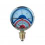 Термоманометр 16 bar/120C радиальный (индикатор давления и температуры) фото навигации 1