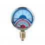 Термоманометр 6 bar/120C радиальный (индикатор давления и температуры) фото навигации 1